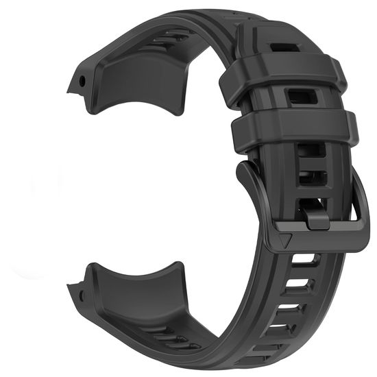 Ремешок для Garmin Instinct 3 (45) силиконовый ширина 22 мм оригинальное крепление (Черный)