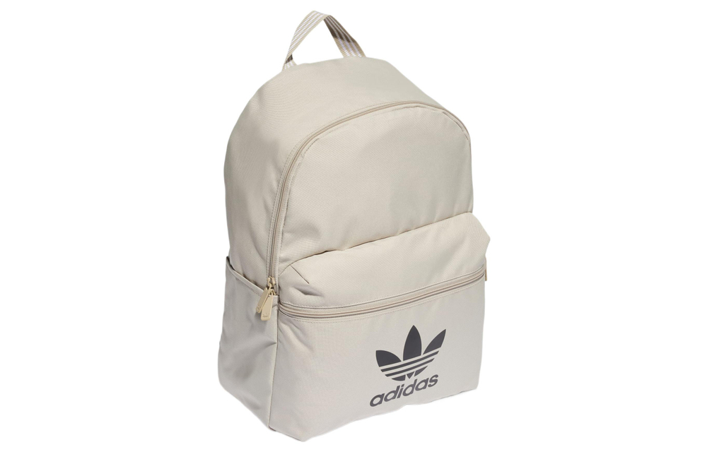 Adidas Originals Fabric Backpack Regular Unisex Beige