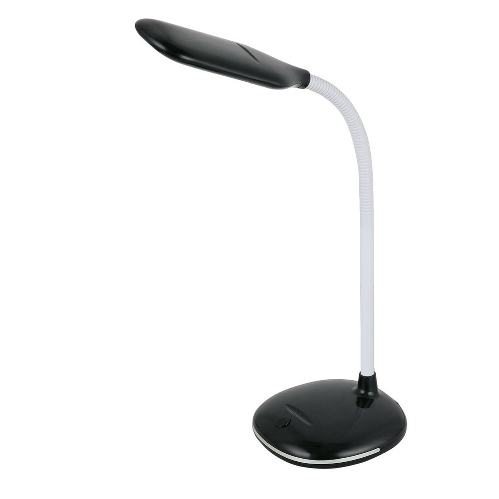 Светильник настольный LED, 7 Вт, белый, абажур черный, Uniel, TLD-561 Black, UL-00004462