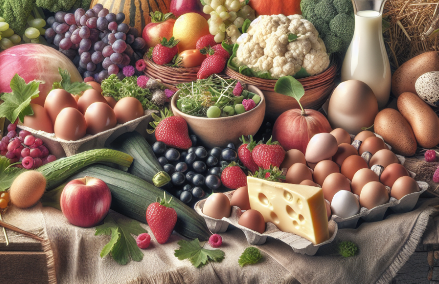 Фермерские продукты с доставкой на дом