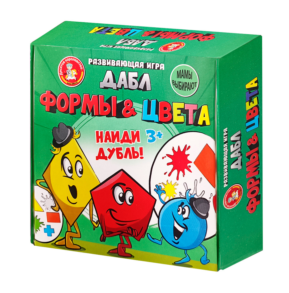 Игра настольная Дабл Формы и цвета