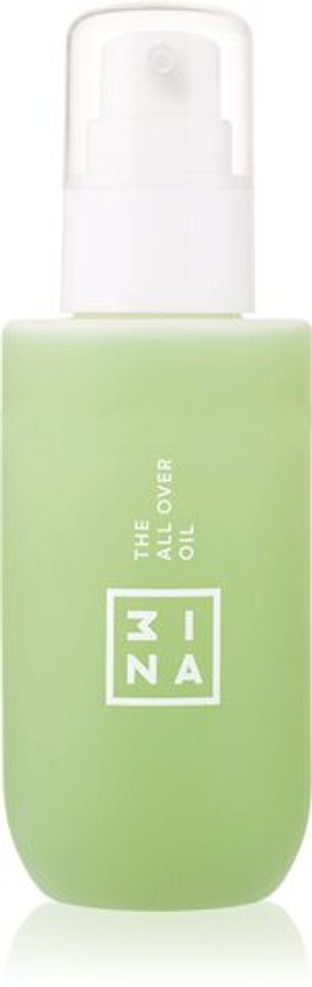 3INA Skincare The All Over Oil - увлажняющее масло для лица, тела и волос /   100  ml  / GTIN 8435446412704