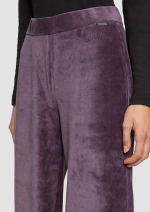 Вельветовые эластичные брюки