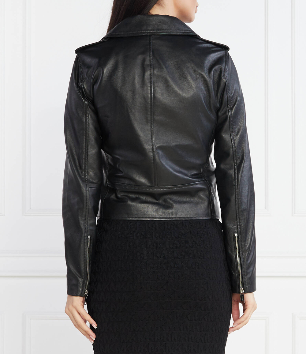 Кожаная косуха Michael Kors - черный(MB92HYG8RK)