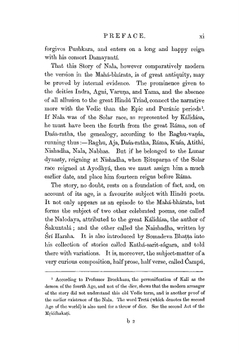 Nalopákhyanam. Story of Nala, an episode of the Mahábhárata. The Sanskrit text, with a copious vocabulary and an improved version of Dean Milman's translation | Monier-Williams Monier