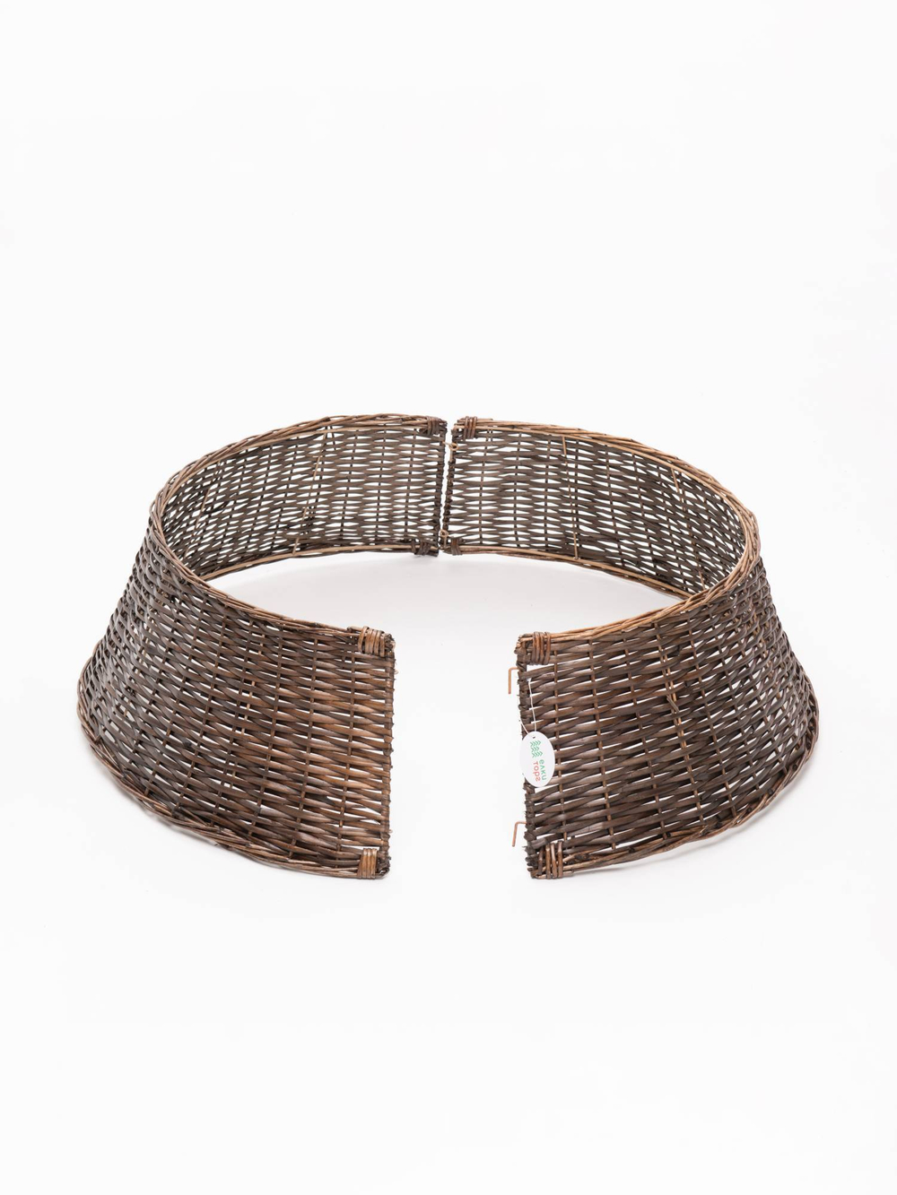 Корзина под елку Кантри Стайл 95*75*30 см., коричневая, разборная, ЕлкиТорг (95-232)