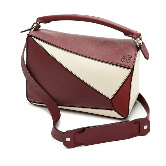 Сумка Loewe Puzzle Bag Wine/garnet