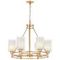 Подвесная люстра Lumina Deco Marietta LDP 8025-6 F.GD+WT