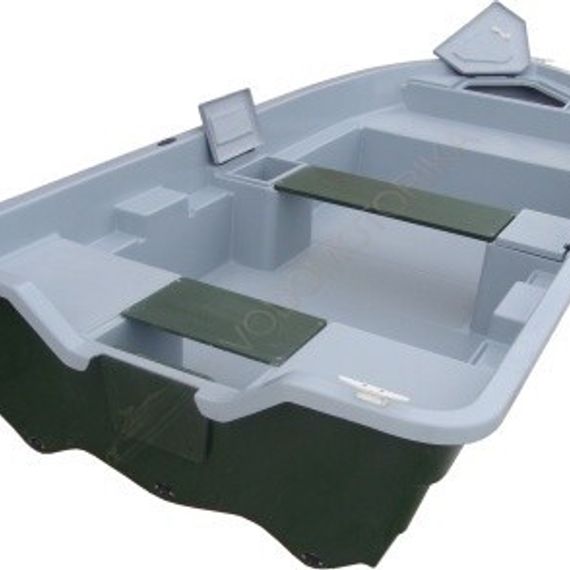Стеклопластиковая моторная лодка SCANDIC EVING 340 (зеленый)