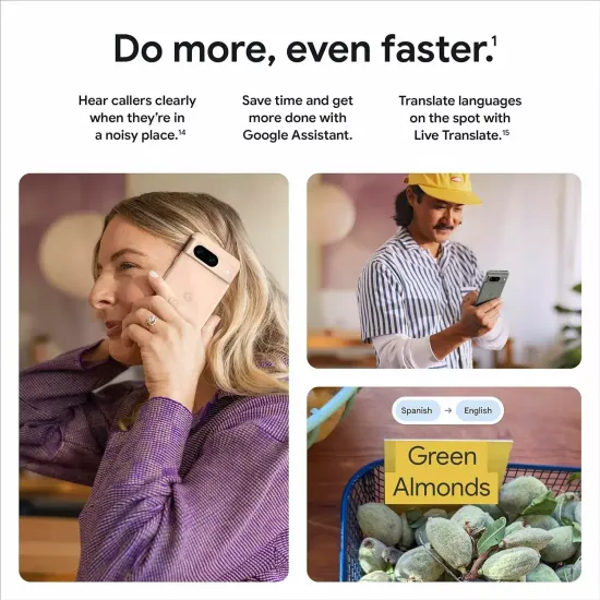 Смартфон Google Pixel 8 8/256 ГБ Obsidian , черный