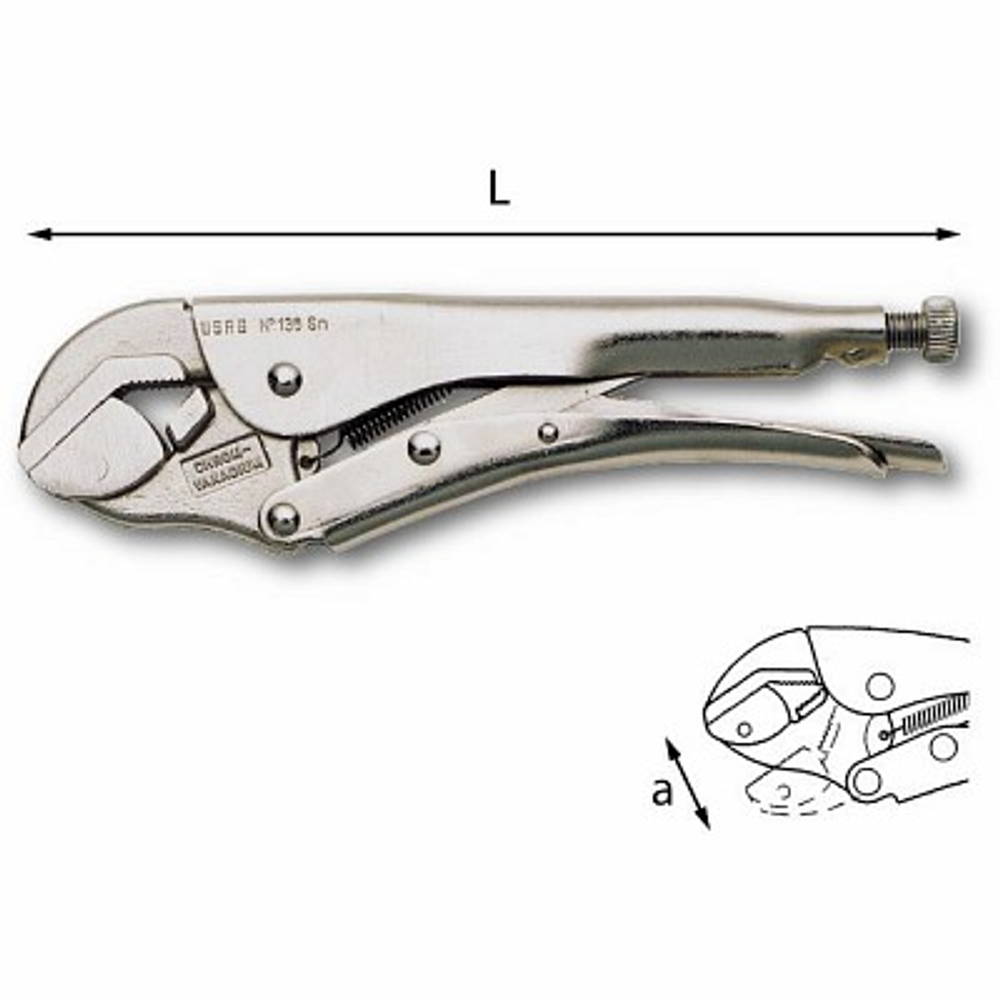 136 SN Струбцина с подвижной нижней частью, USAG (Италия)