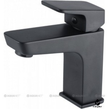 AF440-10B Aquanet Gotic, смеситель для умывальника, черн.мат