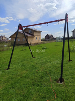Монтаж уличных качелей Sv Sport