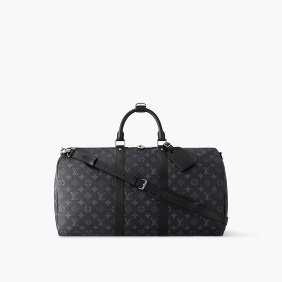 Дорожная сумка Louis Vuitton Keepall Bandouliere Monogram Eclipse