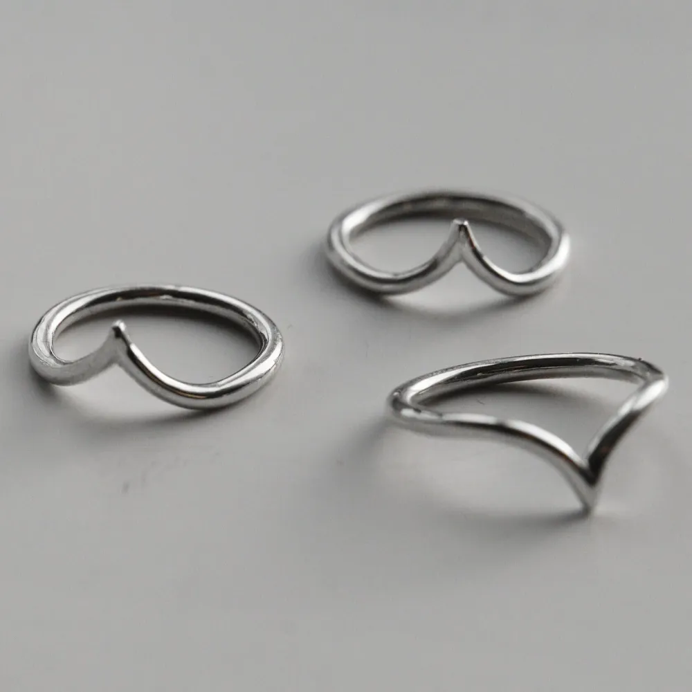 Кольцо Галочка тонкая