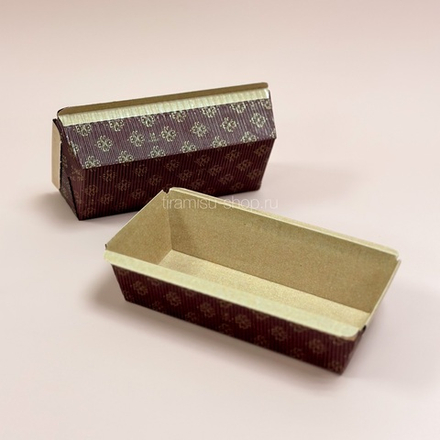 Форма бумажная для кекса 150х65х45 мм силиконизированная, набор 10 шт