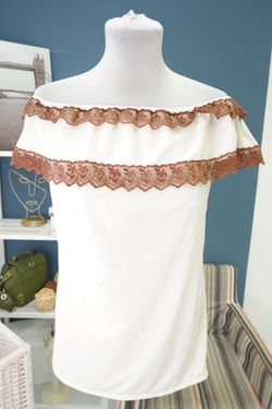 Блузка романтическая 46 размер