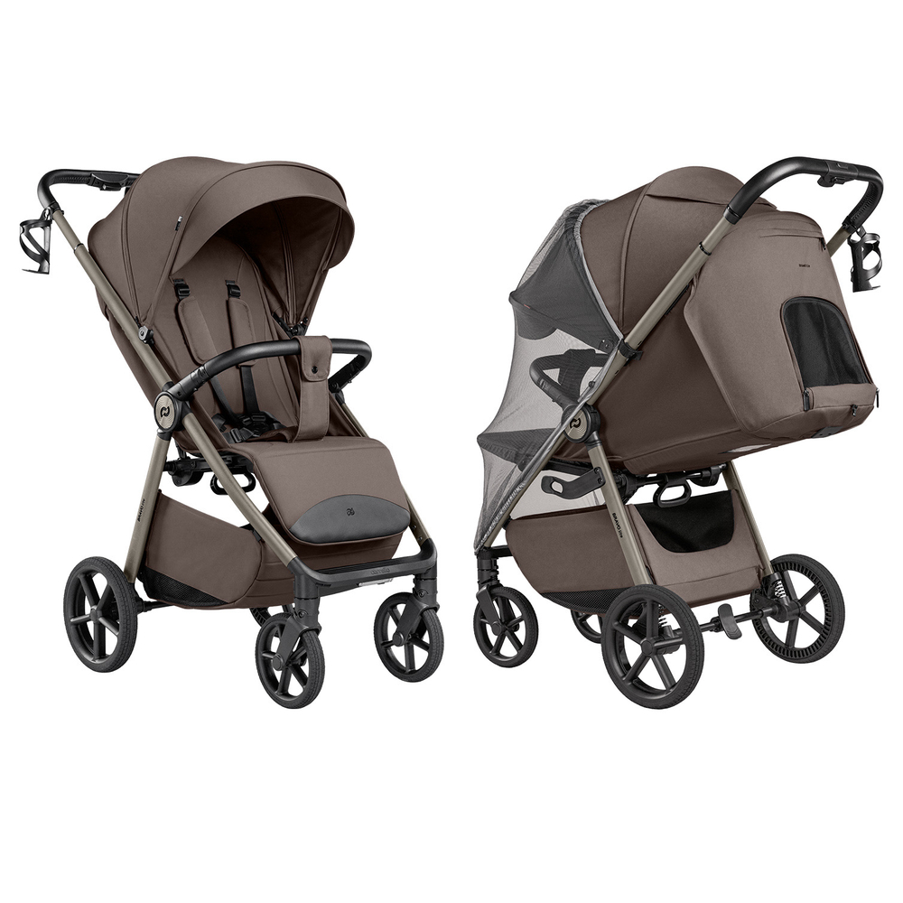 Коляска прогулочная Carrello Bravo Lite CRL-5529/2026 Derby Brown