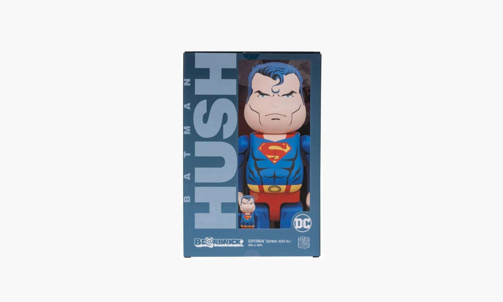 Superman BatmanHush Ver Bearbrick "100% and 400%"