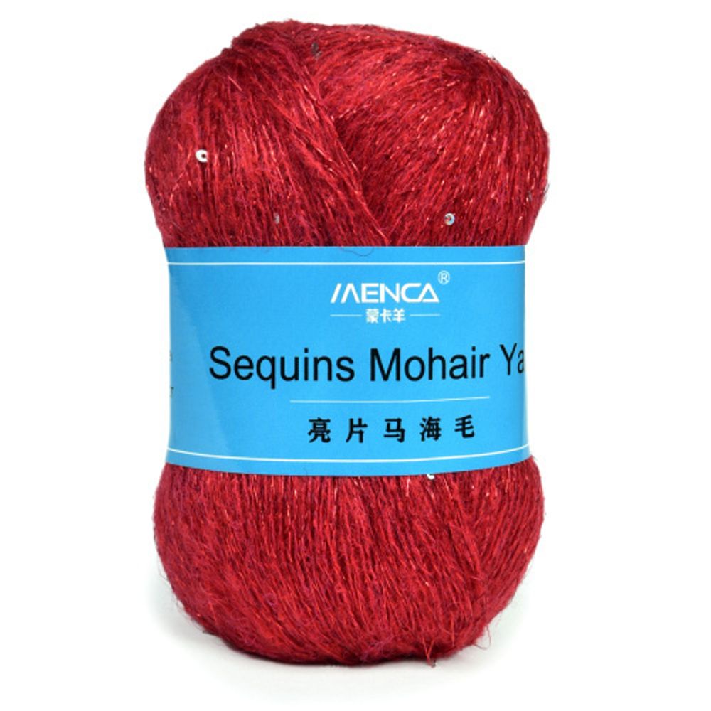 Пряжа Menca Sequins Mohair Yarn (21)