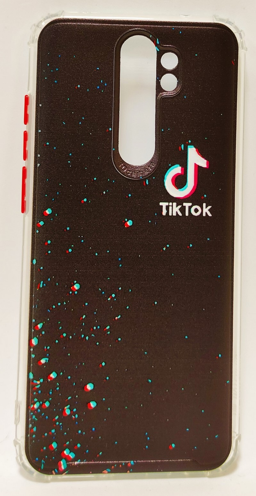 Чехол Ultra Thin на Xiaomi RedMi Note 8 Pro Tik Tok (черный)