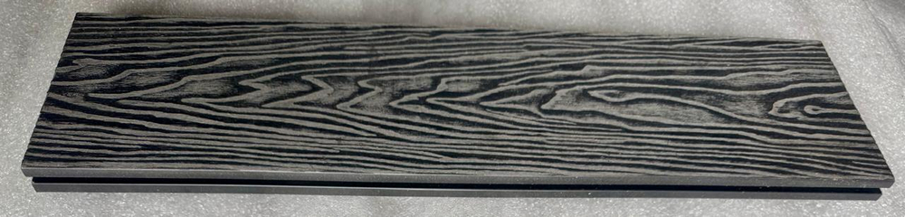 Террасная доска ДПК Best decking Light Тиснение/широкий вельвет цвет: Графит