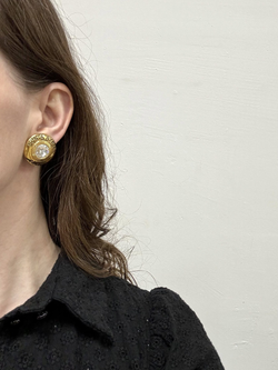 Клипсы с кристаллами Sonia Rykiel
