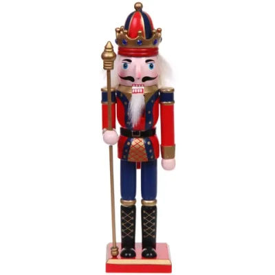 Фигурка новогодняя «Щелкунчик - Величественная корона» 8,2*8*30,2 см