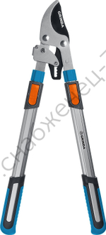 GRINDA TX-980, 645 - 885 мм, высокоуглеродистая сталь, закаленные лезвия, храповый механизм, телескопический, плоскостной сучкорез, PROLine (424515)