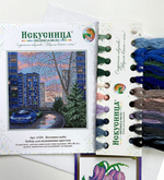 Набор для вышивания крестом Искусница "Весеннее небо"