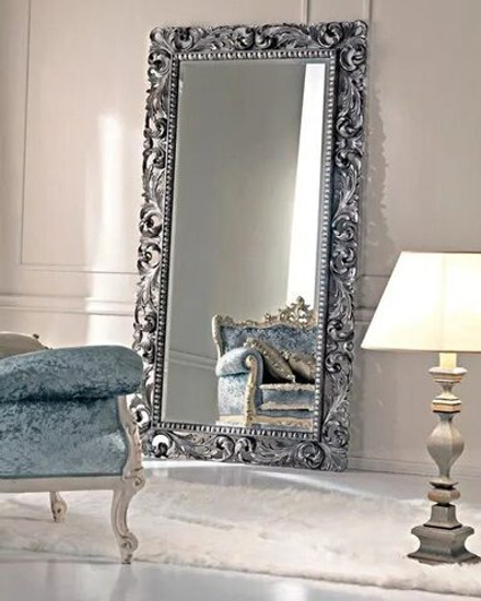Напольное зеркало "Кингстон" silver LH