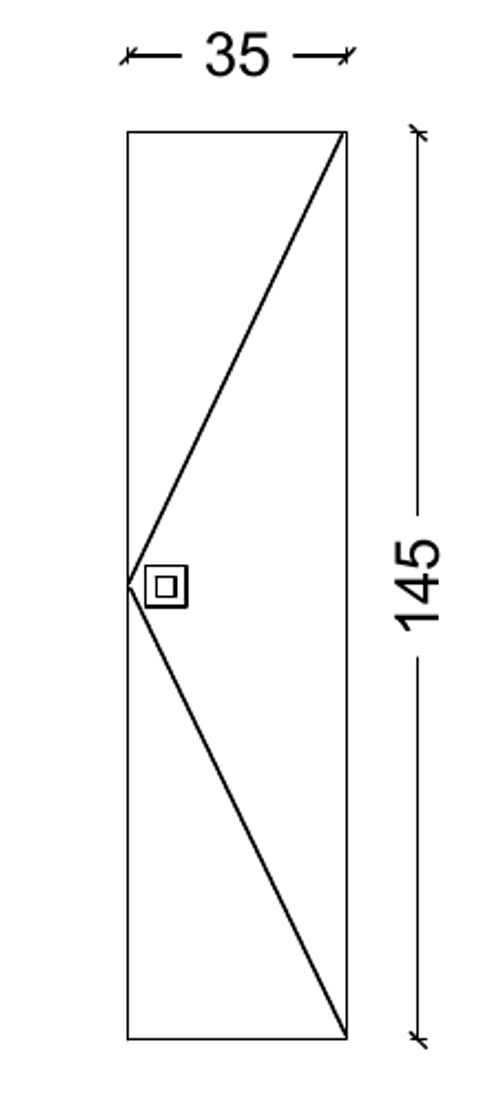 Armadi Art Пенал LUCIDO Капучино RAL1019