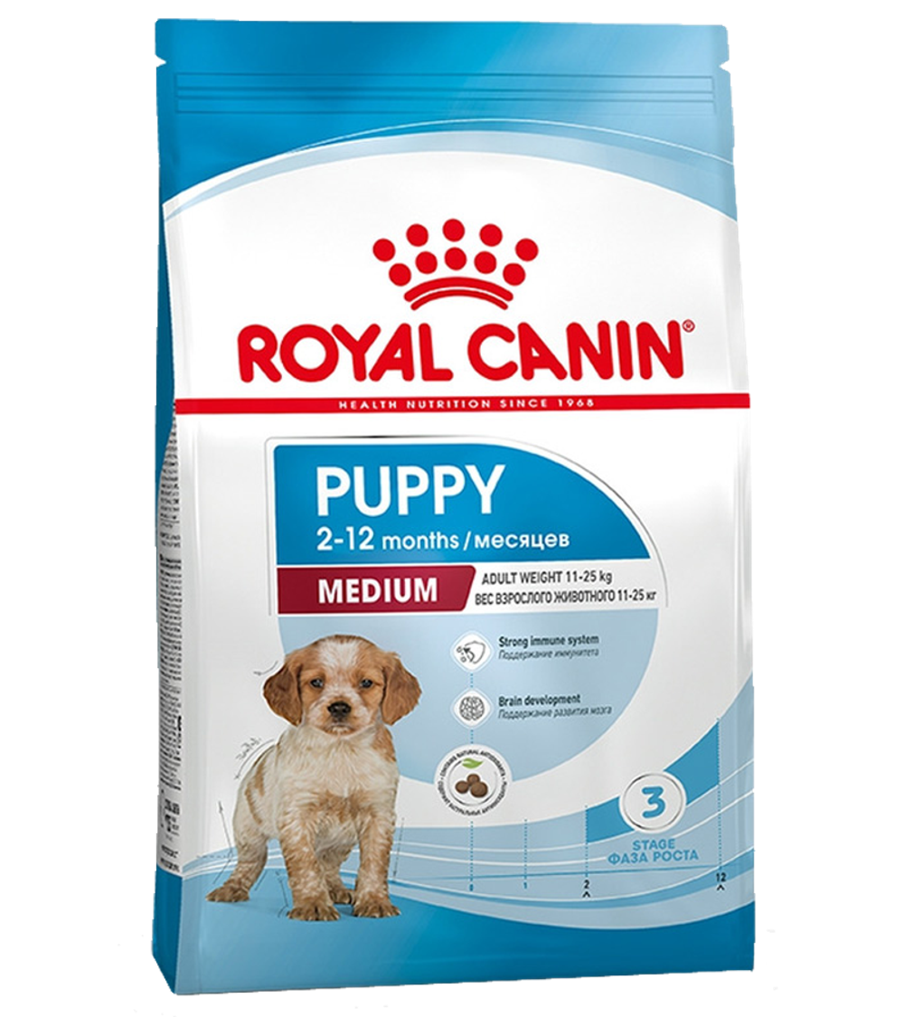 Роял Канин Medium Puppy Для щенков 3кг.