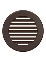 Решетка вентиляционная РКН фланец D100 D136 ASA Brown ERA