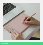 Графический планшет Huion Inspiroy 2 S Pink (H641P)