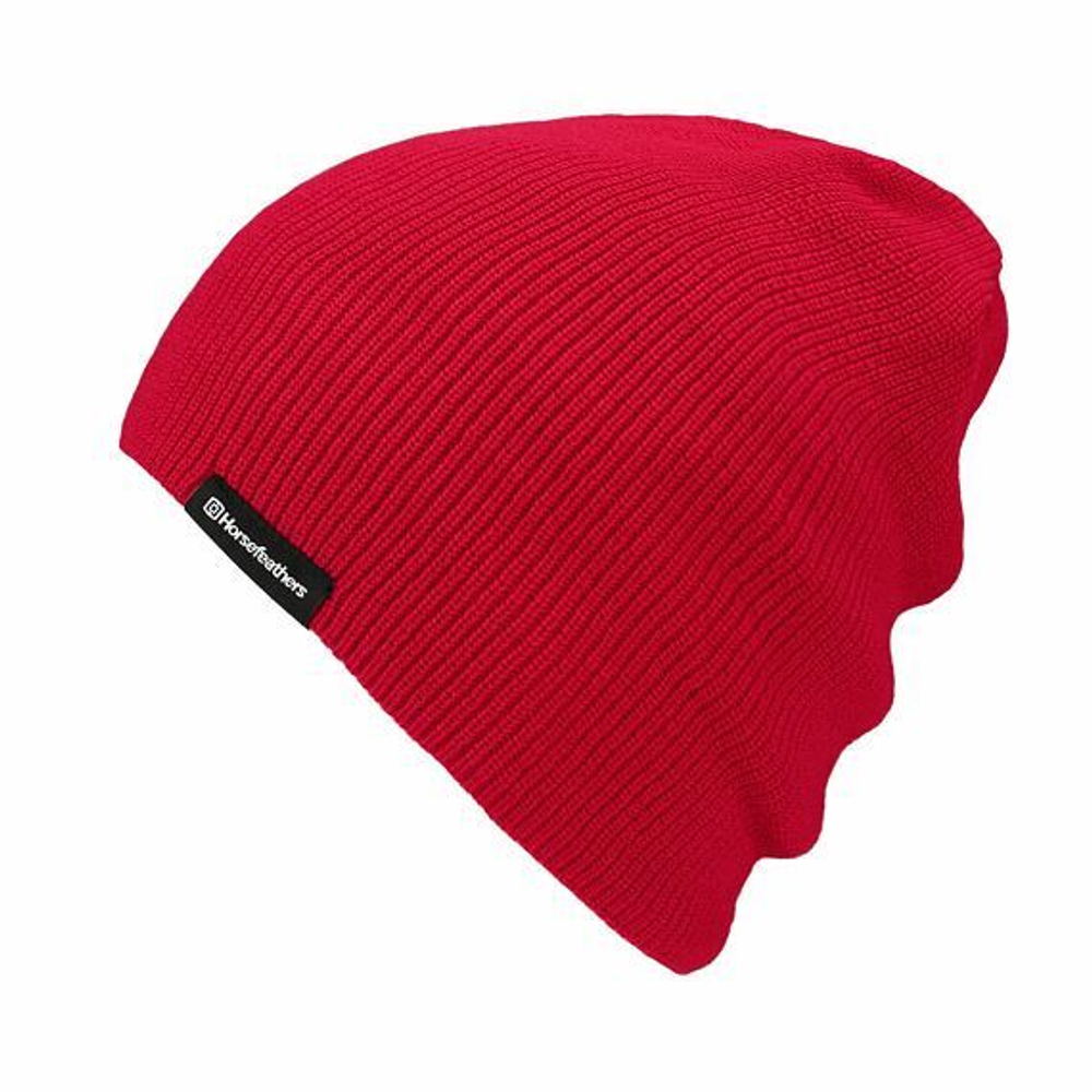 Шапка Horsefeathers YARD BEANIE (fiery red)