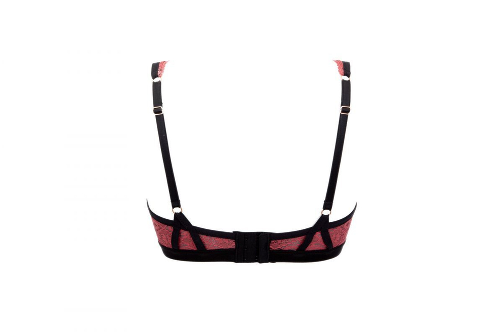 Роскошный бюстгальтер-бралетт Goji (Размер: 75E) (Цвет: розовый)