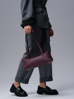 Кожаная сумка Raduy DBR 31127 бордовое вино