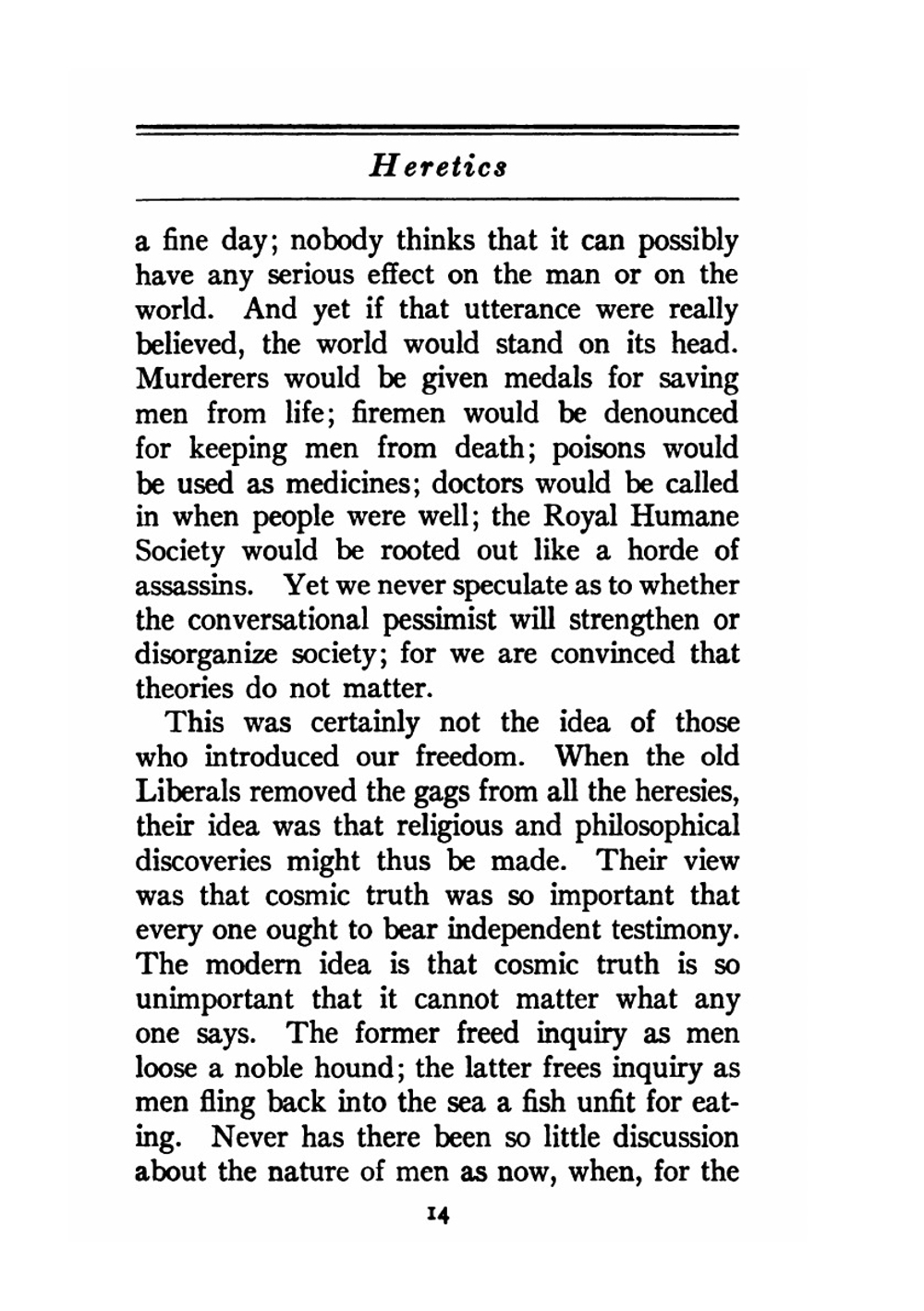 Heretics | Гилберт Честертон