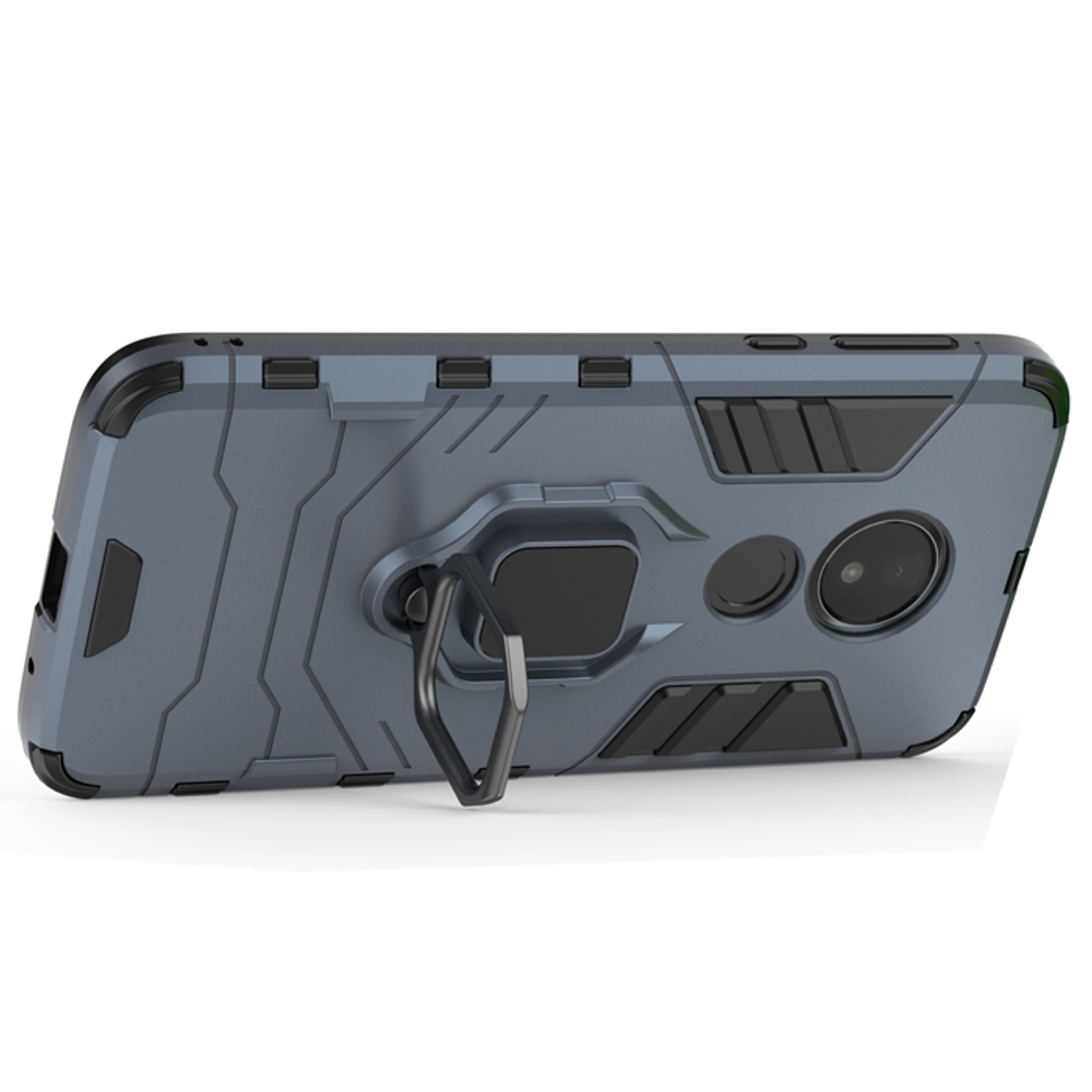 Противоударный чехол с кольцом Panther Case для Motorola Moto G7 Power