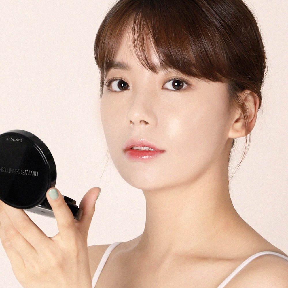 Тональный крем-кушон с зашитой от солнца I’M VELVET SKIN FIT CUSHION (SPF50+PA++++) 12 гр