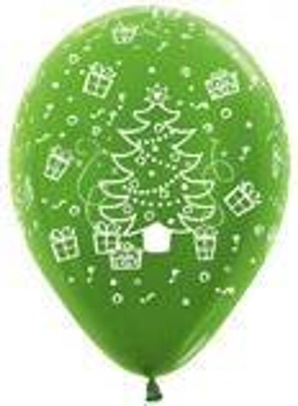 S 12" Новогодняя ёлка металлик