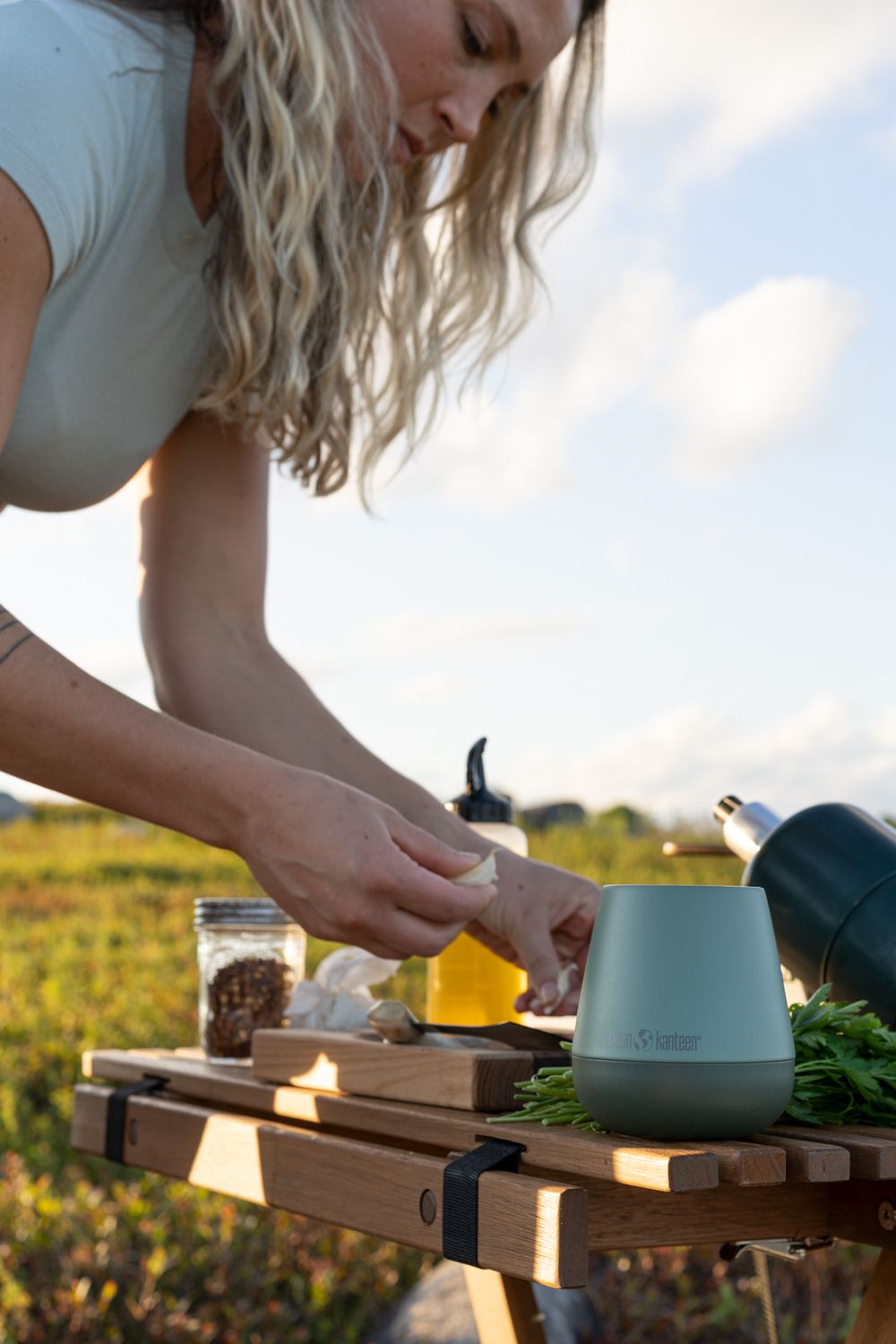 Термостакан Klean Kanteen Rise Wine Tumbler 10oz (280 мл) Sea Spray