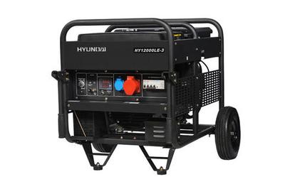 Бензиновый генератор (10 кВт) HYUNDAI HY 12000LE-3