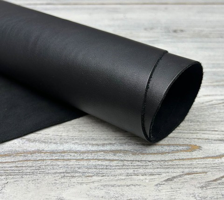 Наппа цв. Черный / Nappa Soft Nero, толщ. 1,4-1,6 мм, натуральная кожа