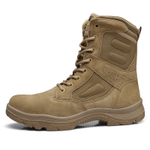 QIANGREN 3515 Combat Boots Men"s Apricot