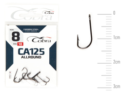 Крючки Cobra Allround STRUGER сер. CA125 разм. 008 10шт.
