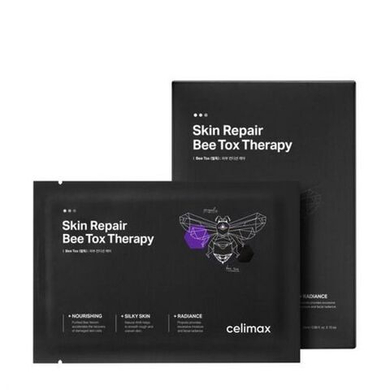 Celimax Маска тканевая с пчелиным ядом - Skin repair bee tox therapy mask, 10шт (упаковка)