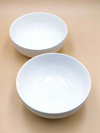 Салатник 21х9 см. набор 2 шт. "White Ornaments"