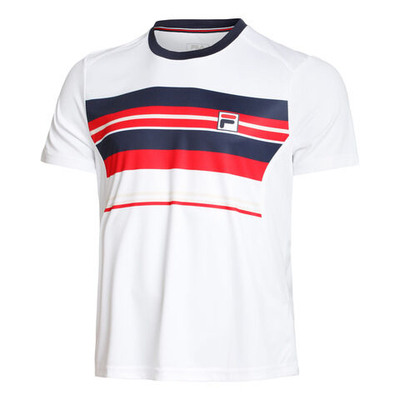 Мужское теннисное поло Fila Sean T-Shirt Men - White